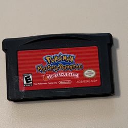 Pokemon Mystery Dungeon Red Rescue Team GBA - Genuine, Tested, Fast Ship!