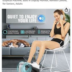 Seated Elliptical Machine  ANCHEER 