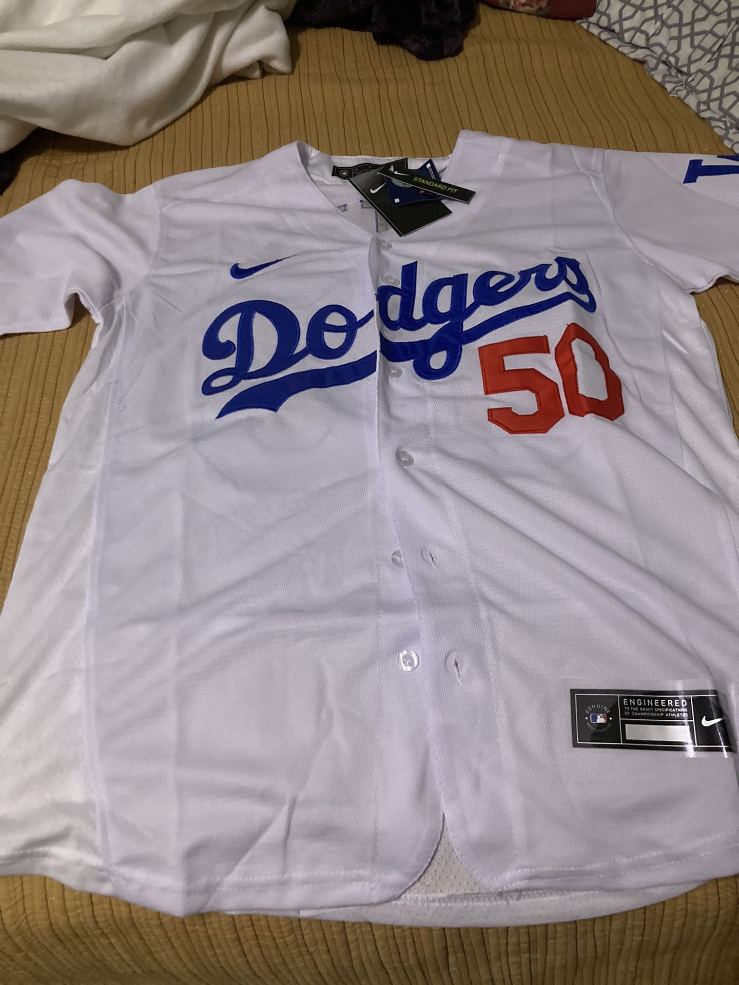 Dodger Jersey Size Adult Medium