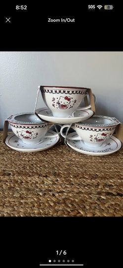 Hello Kitty Tea Cup Set