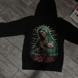 “Pray  For Us”      “Forgive Me Mother “.  