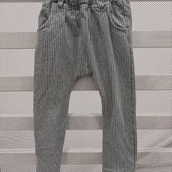 Size 5 Boys Blue Striped Pant Bottom Waist Adjustable  Comes from pet free smoke free home  Washed with detergent and sanitizer