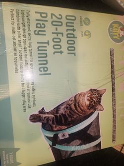 Cat play tunnel