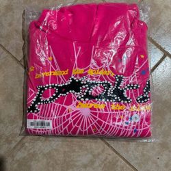 Pink Punk Sp5der hoodie