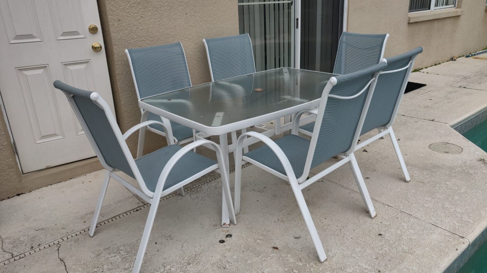 Outside Table with Chairs