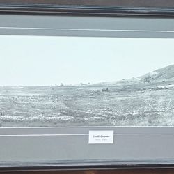 Framed picture of historic south laguna circa 1920