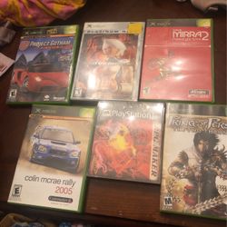 (meet Up Cash) Original Xbox With Games And Controller No Cords