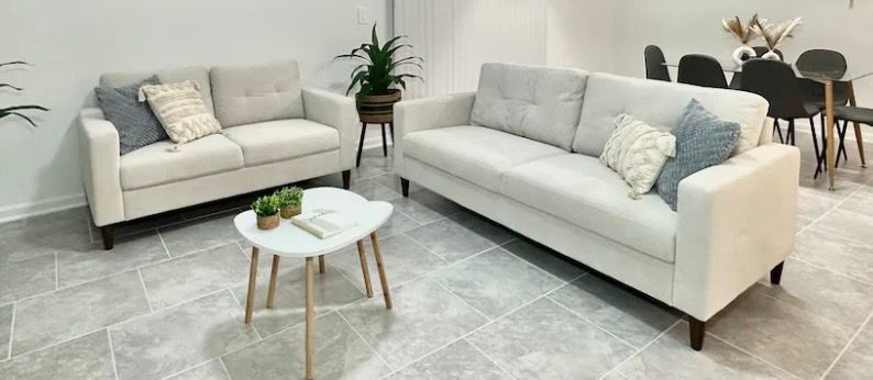 Beige Sofa Set Of 2