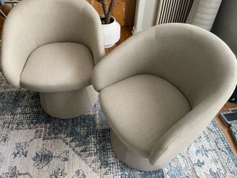6 swivel bucket living room / dining room chairs