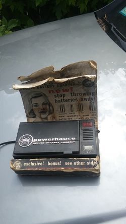 1968 FEDTRO powerhouse deluxe battery charger