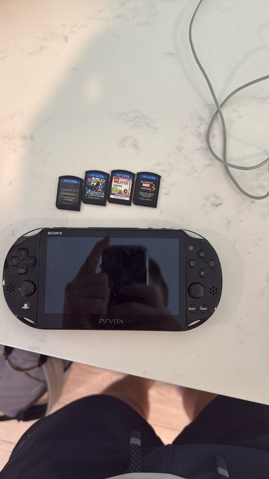 Ps vita With Games And Charger