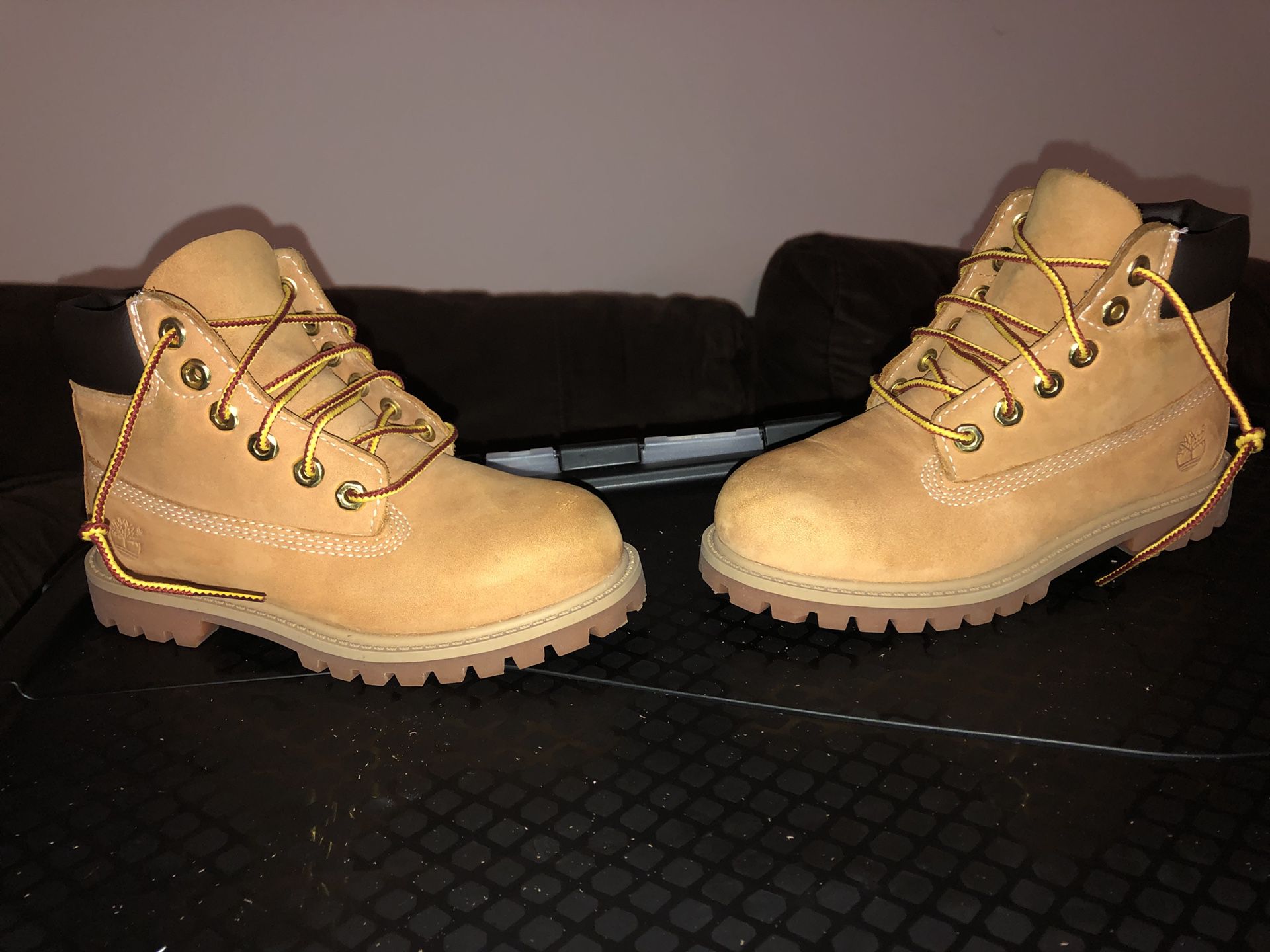 Timberland boots/shoes kids size 12