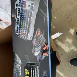RGB Gaming Mouse And Key Board Set 