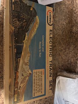 Lionel Electric Train Set Vintage Box