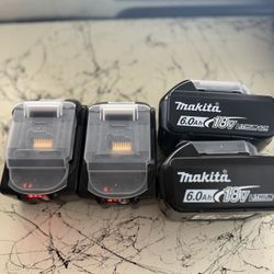 Batería Makita 6.0AH