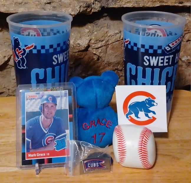 Cubs Mark Grace Lot