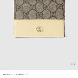 Brand New Gucci Yellow Wallet – With Box, Dust Bag & Ribbon