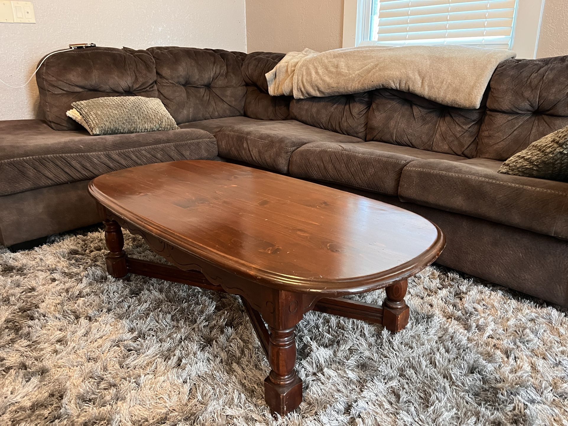 Solid Wood Coffee Table