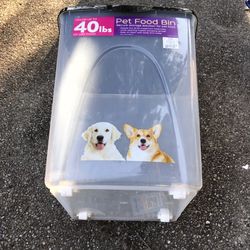 Pet Food Bin