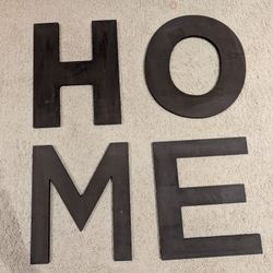 Home Sign Wood Decor