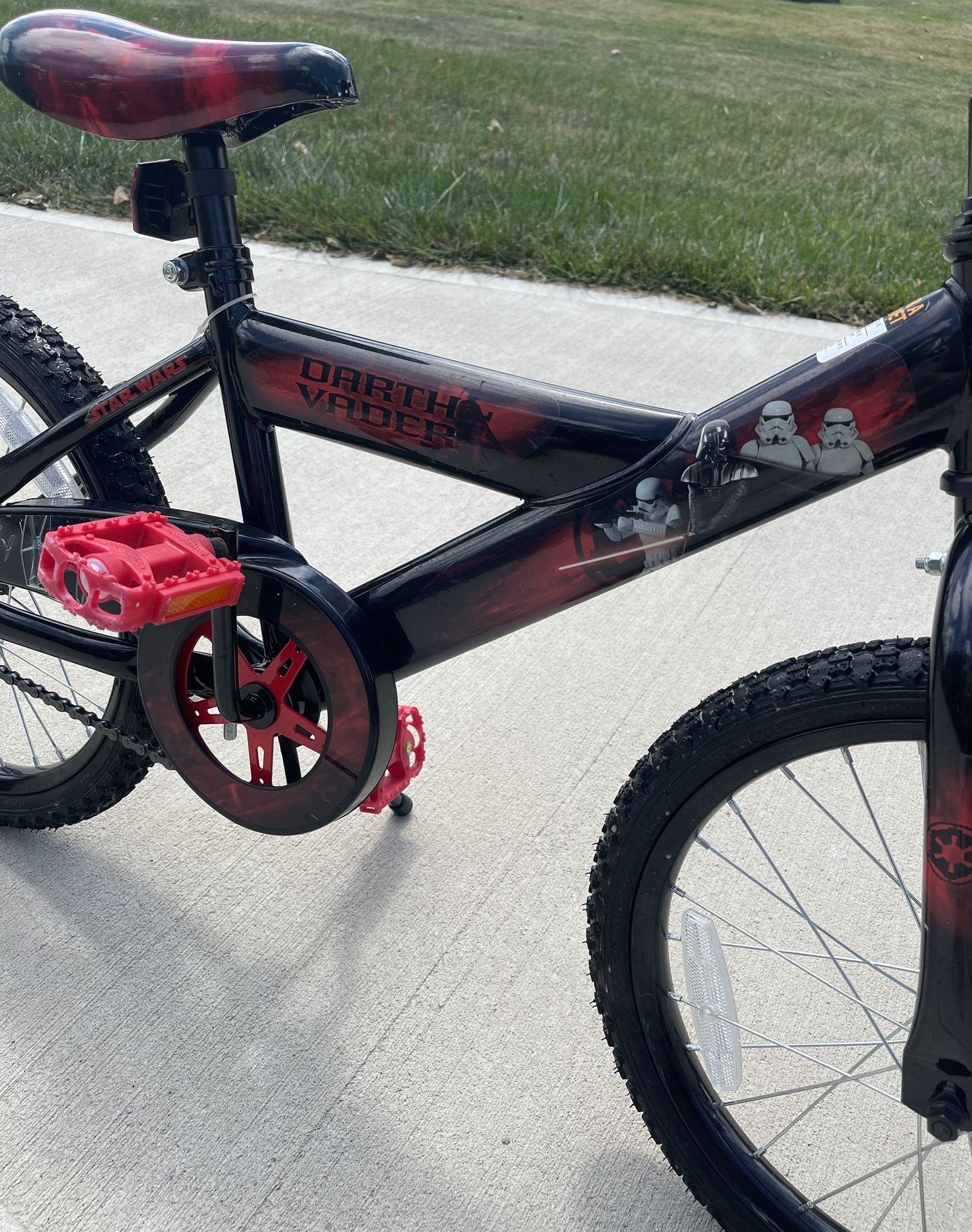 Star Wars Darth Vader Bike Kids 18” Hard To Find