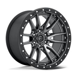 On Sale Fuel Rebel 20X10 6X5.5 106 -18 M-GMTL-BLK-RG Wheels