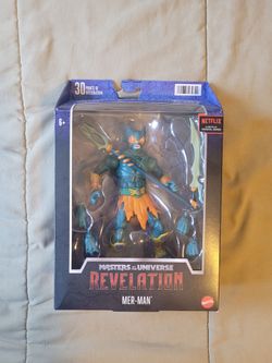 MOTU Revelation Mer-Man Action Figure