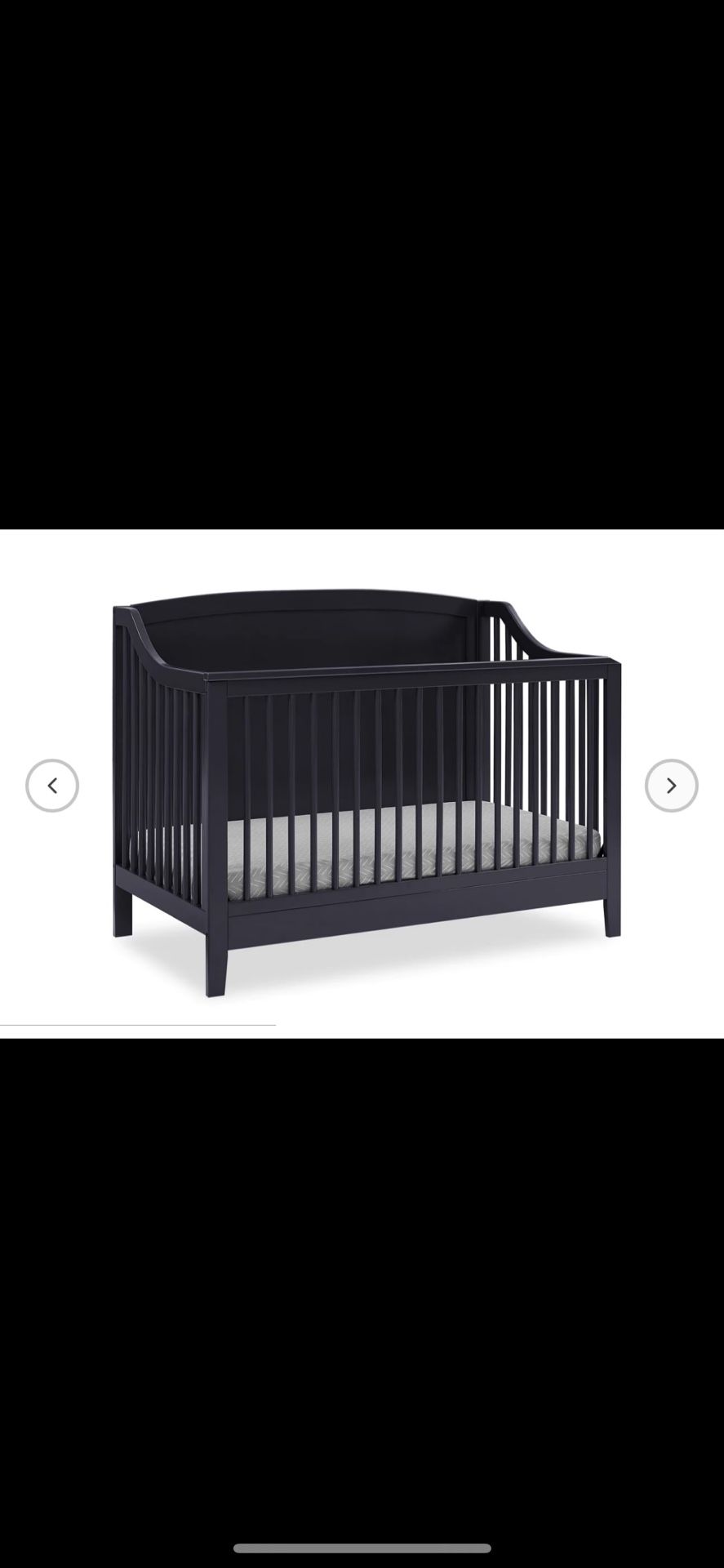 Campbell 6 In 1 Convertible Crib/ Baby/ Toddler/ Nursery/ Bed/ Furniture/ Bedroom/ Sleep/ New