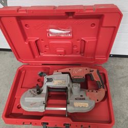 Milwaukee 0729-20 28V 4-3/4" Deep Cut Band Saw + Case