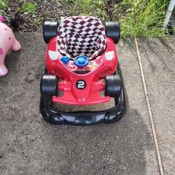     Walker Baby  Walker  Race 🚗 Image Red And Black Color  With Music And Toys Toys 