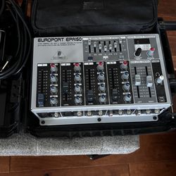 Behringer Europort EPA150 Ultra Compact 150 W 5-Channel Portable PA System