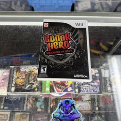 Guitar Hero Warriors of Rock Wii $55 Gamehogs 11am-7pm