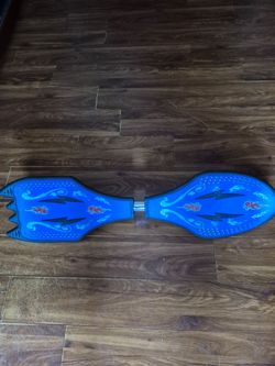 Blue Waveboard Ripstik Caster Board