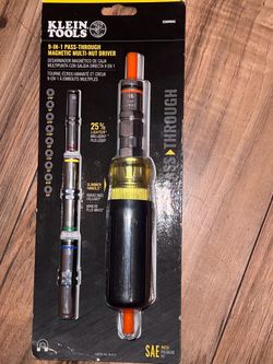 Klein Tools 9-in-1 Pass-Through Multi Nut Driver