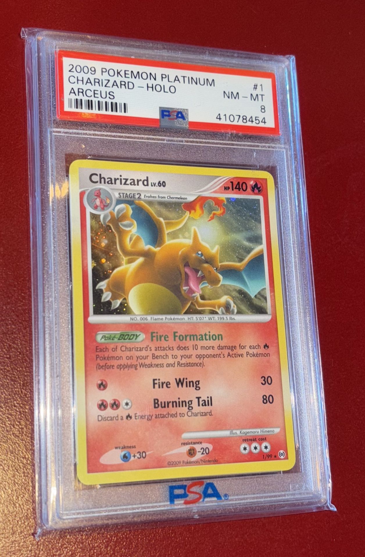 Charizard Psa 8 Pokemon