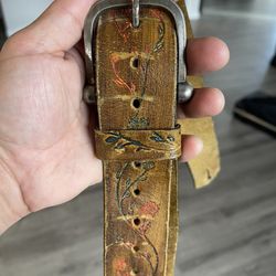 Vintage guitar strap