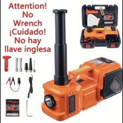 5 Ton Electric Car Jack, Hydraulic Jack And Electric Impact Wrench,