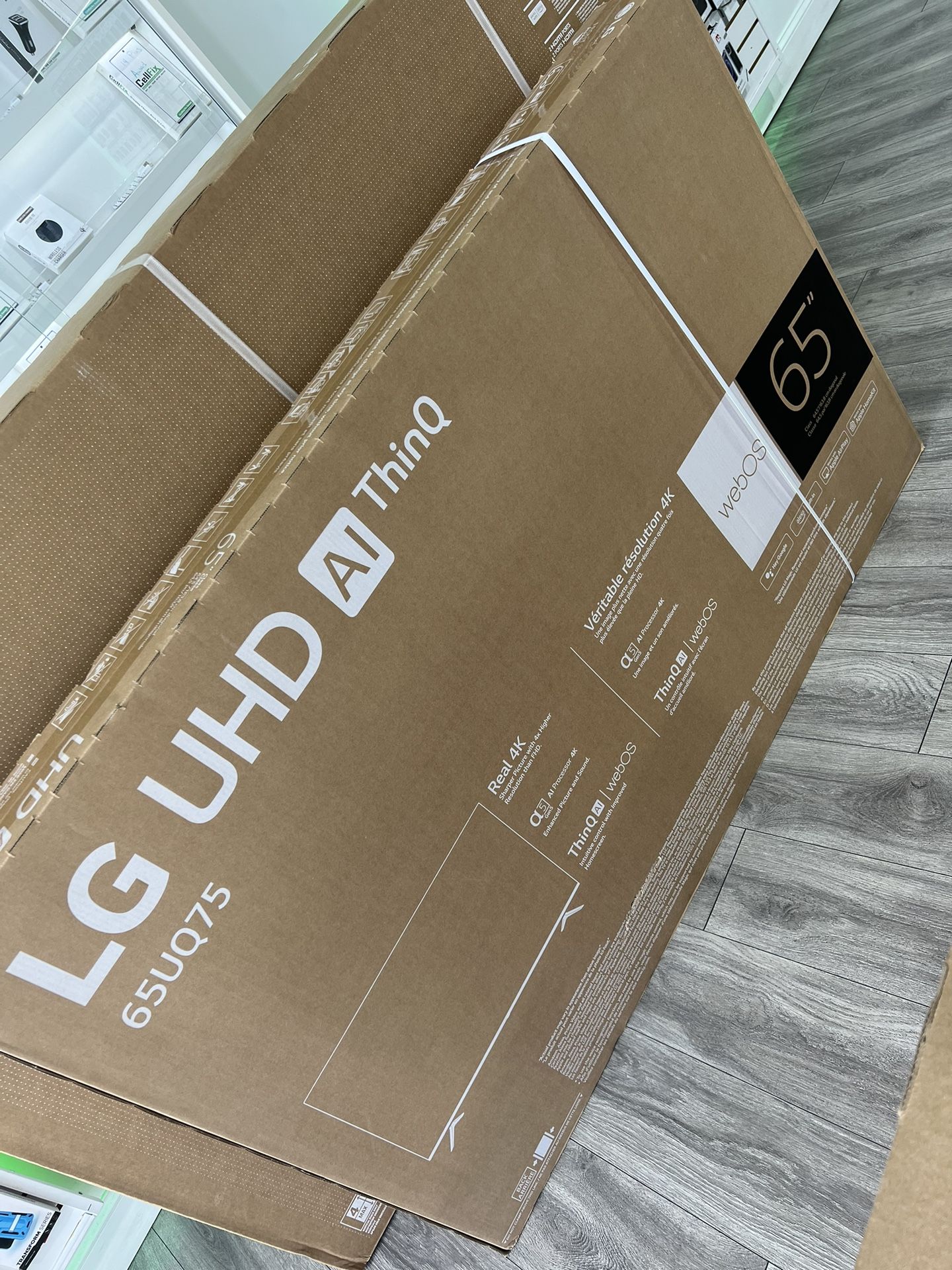 LG 65inch UHD Ai ThinQ