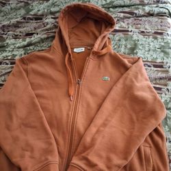 Lacoste Tobacco Hoodie  Triple X