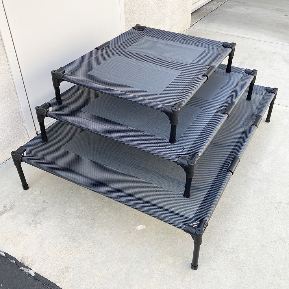 New in Box Elevated Pet Bed (Sizes Medium $22, Large $27, X-Large $35) Raised Dog Bed Cot Cooling Breathable