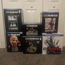 Walking Dead Limited Edition Blu-Ray Sets (See Description)