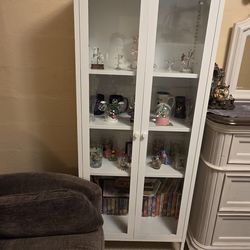 Metal cabinets and solid glass