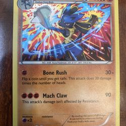 Pokemon Lucario XY140 XY Black Star Promo Holo 2016 NM/M ⭐️