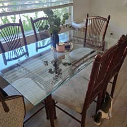 Glass Dining Table