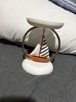 Sailboat Bath and Body Candle Holder