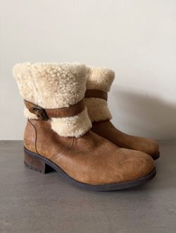 Ugg Women's Blayre II Shearling Cuff Boots (Suze 10)