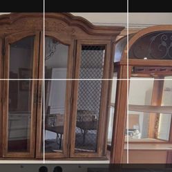 Glass display case 