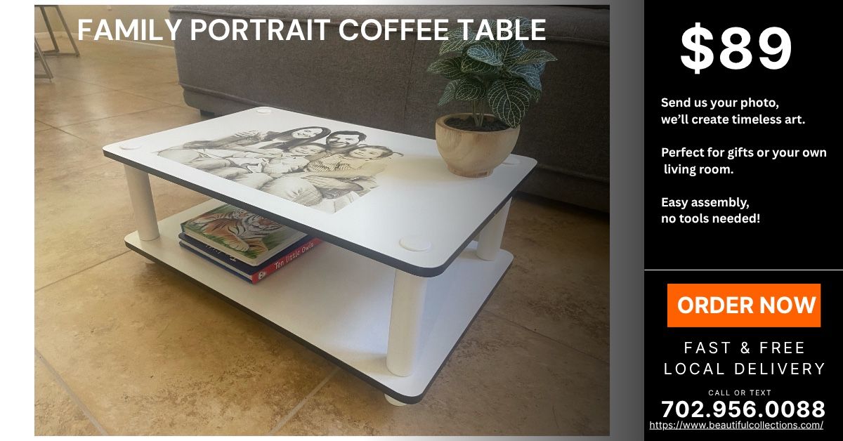 Family Portrait Coffee Table.