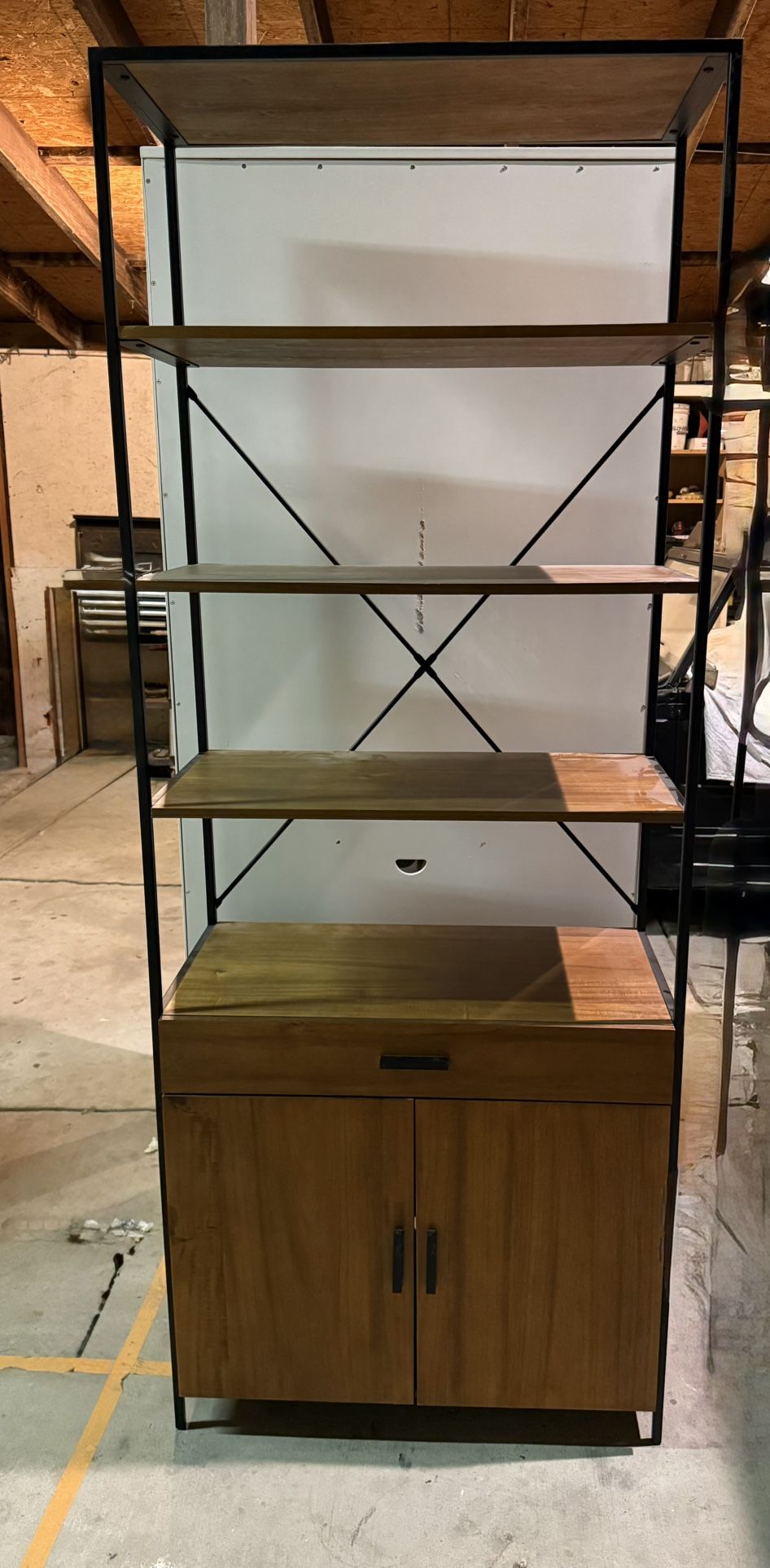 Wooden Storage shelves