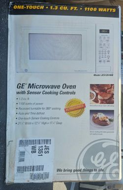 GE Microwave Oven 1.3 cu Ft 1100 watts